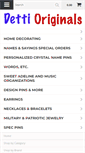 Mobile Screenshot of dettioriginals.com